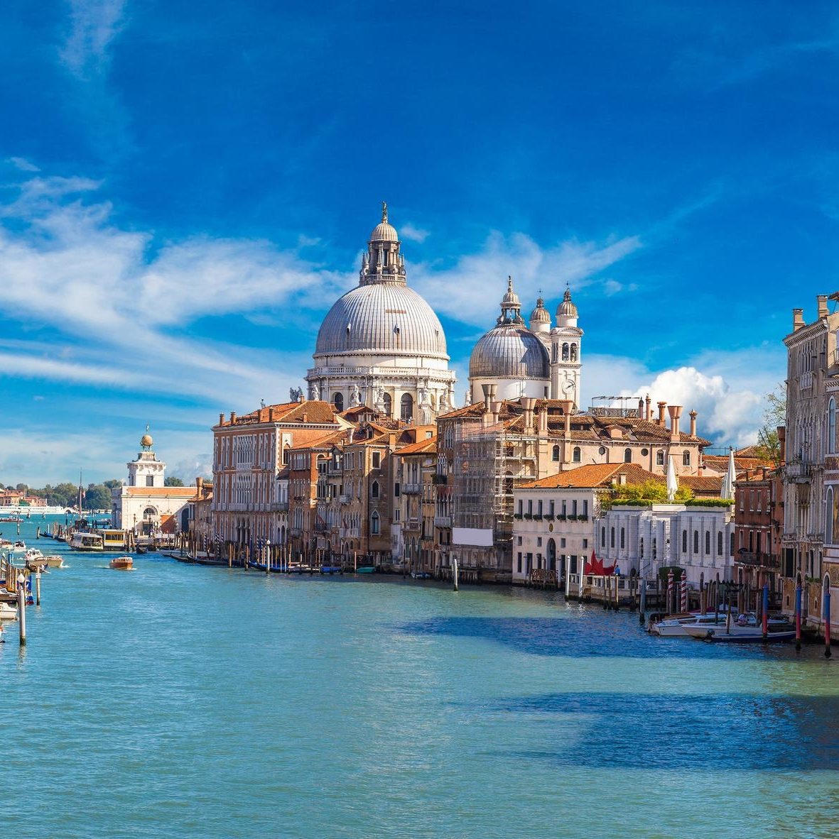 Canal Grande in a summer day in Venice, Italy