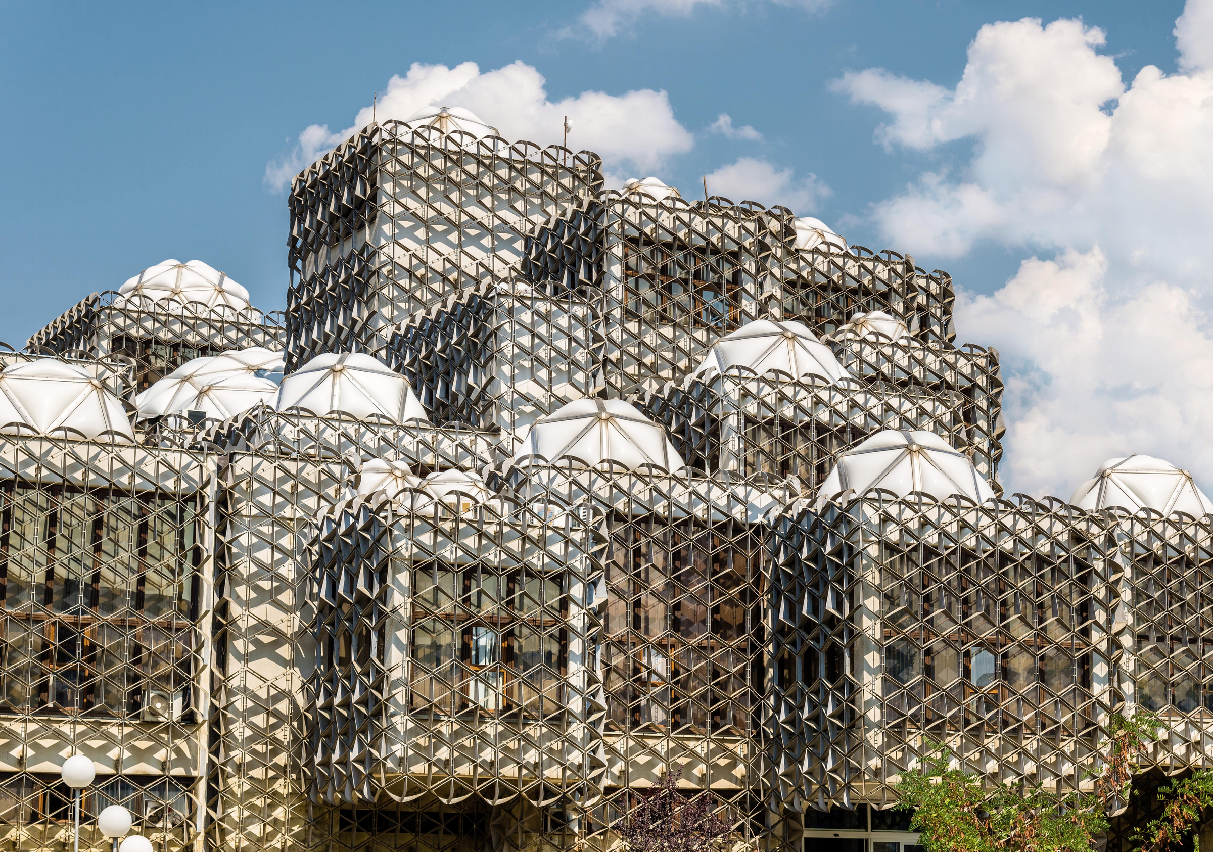 The public library in Prishtina - Kosovo